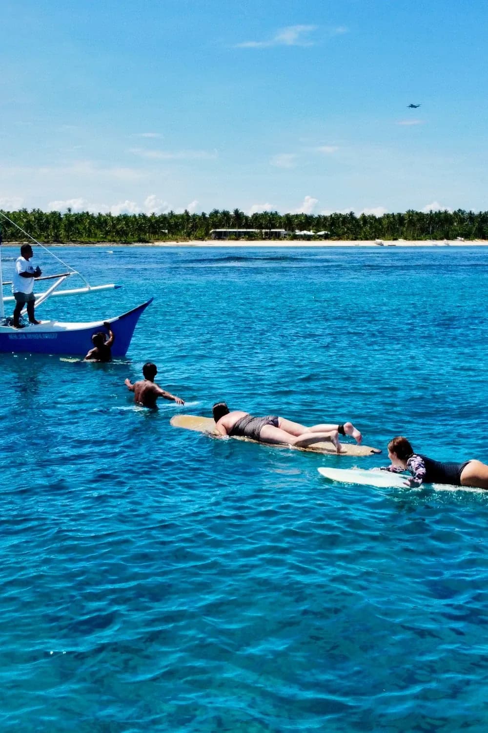 Surf conditions changing with seasons in Siargao